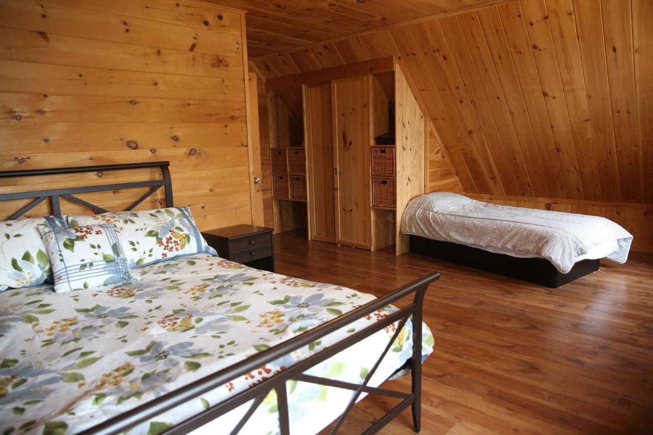 Les Chalets Du Lac Serein Saint Ludger de Milot Buitenkant foto