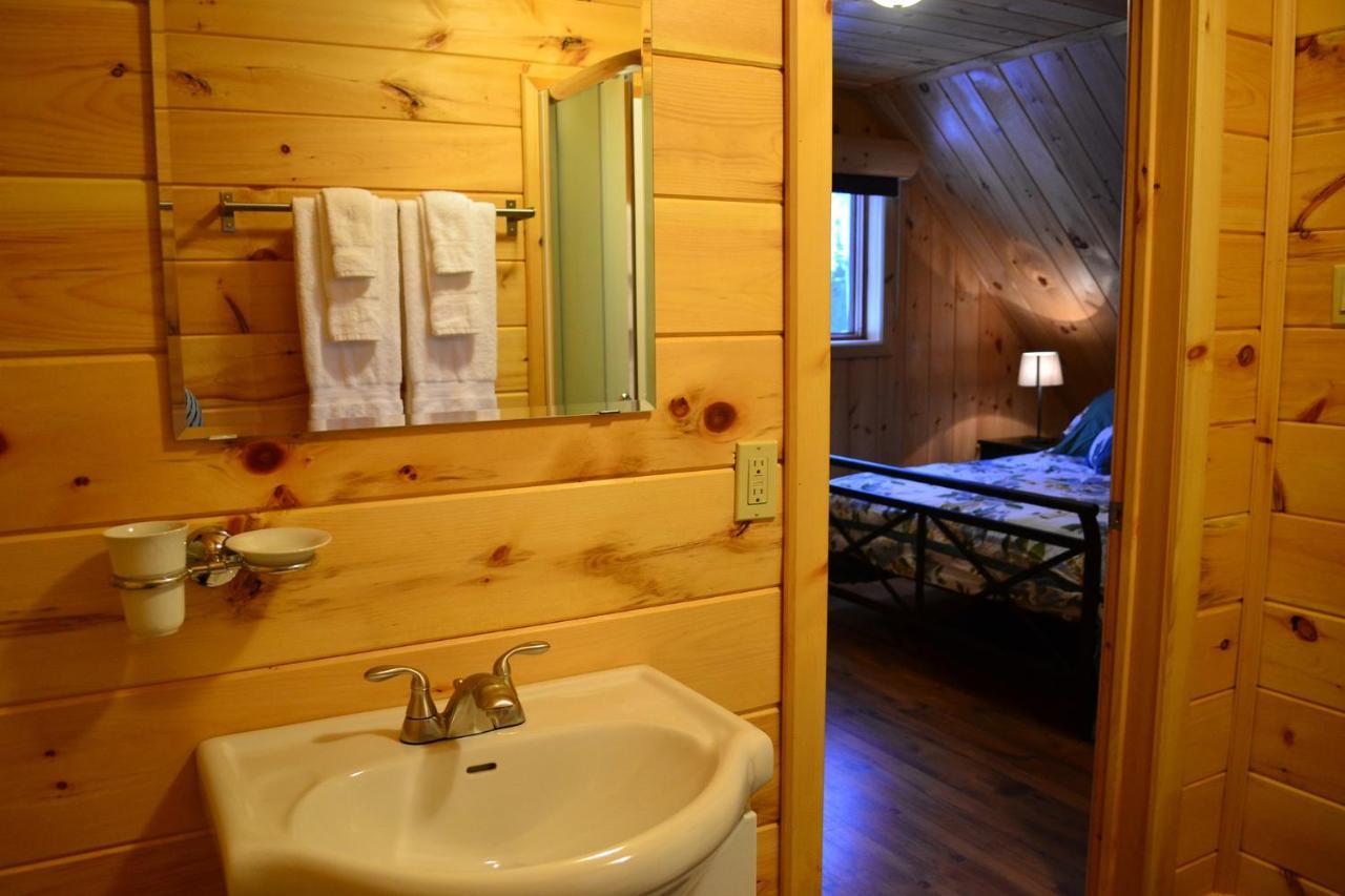 Les Chalets Du Lac Serein Saint Ludger de Milot Buitenkant foto