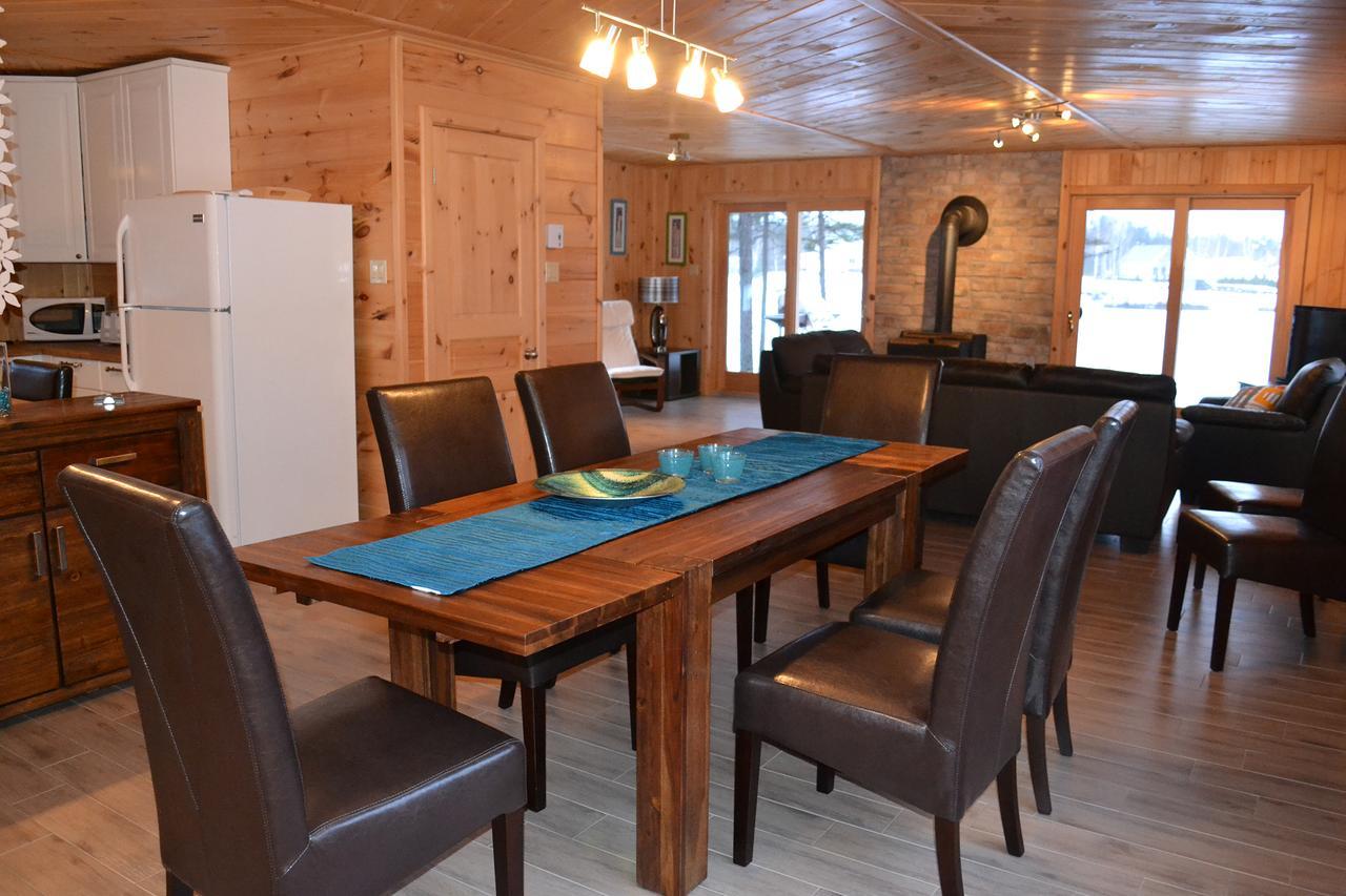 Les Chalets Du Lac Serein Saint Ludger de Milot Buitenkant foto